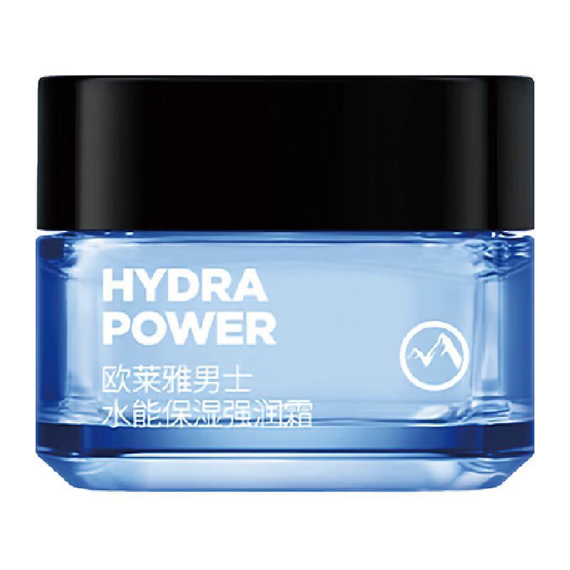 【下拉领淘金币】欧莱雅男士水能保湿强润霜面霜补水滋润乳50ml