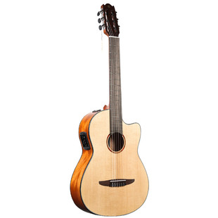 YAMAHA雅马哈跨界吉他尼龙弦NTX1 NCX3电箱缺角古典单板演奏琴