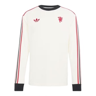 【自营】adidas阿迪达斯男子MUFC OG LS运动休闲长袖T恤JZ2235