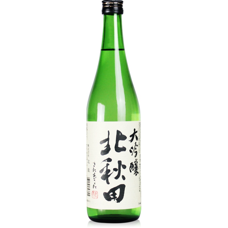 北鹿北秋田大吟釀清酒日本原裝進(jìn)口酒洋酒720ml日本酒釀造酒