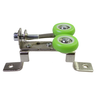 移门侧可调滑轮推拉门轮上定位轮衣柜门轨道可调节上轮大号上滑轮