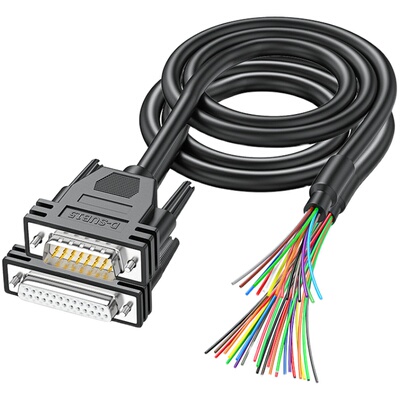 9/15/25/37/VGA单公/母头端子线