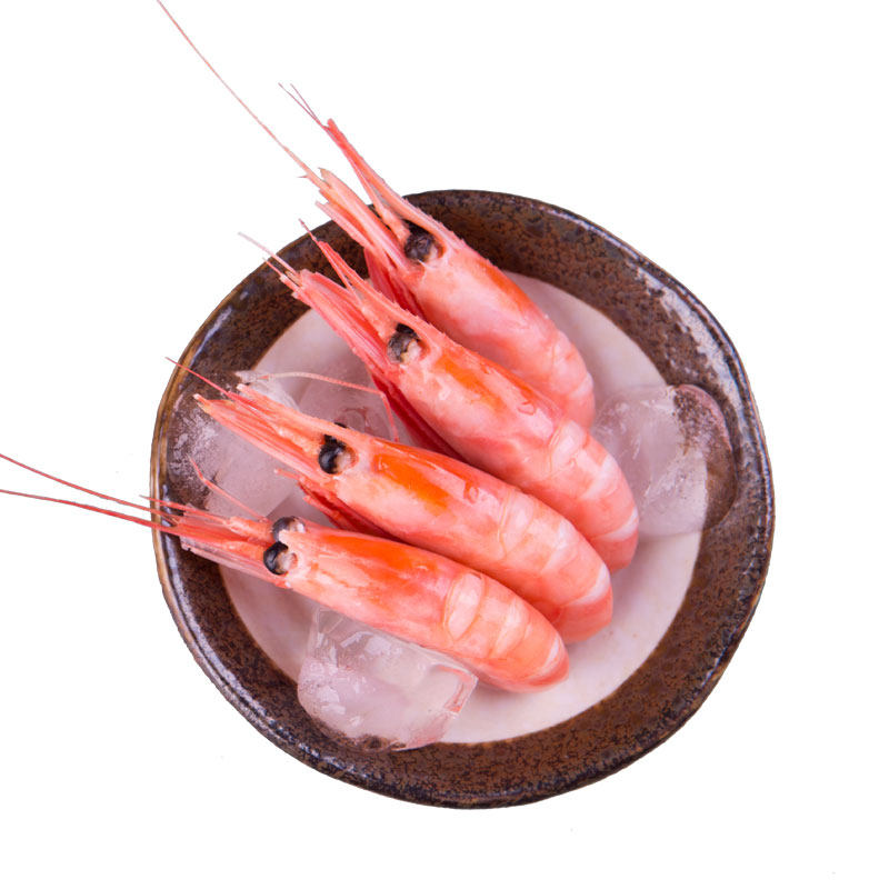 北极甜虾头籽皇冠北极熊特大鲜甜