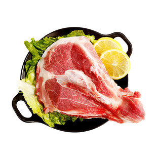 带肉猪扇骨500g/盒冷鲜猪肉黑猪新鲜食品厚实细嫩