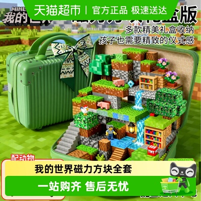 穗迪思益智玩具我的世界磁力方块