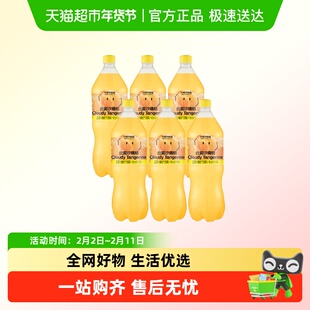 柠檬共和国云雾沙糖桔气泡复合果汁饮料NFC过年聚餐清爽解腻