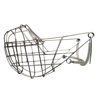 格力犬嘴口笼细狗龙头惠比特灵缇白钢口罩防咬不锈钢丝铁嘴套笼头