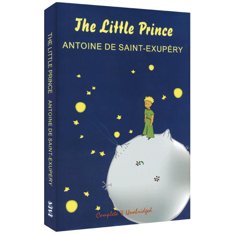 The Little Prince 小王子全英文小说精装插图版 儿童英语图书 未删减完整故事 经典名著 英文原版进口图书