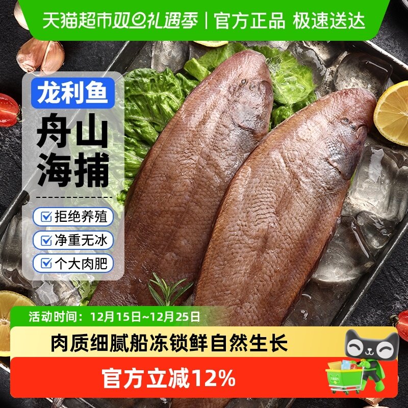 龙利鱼新鲜冷冻舌头鱼深海踏板鱼海鲜水产牛舌鱼非巴沙鱼