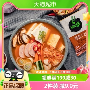 必品阁bibigo部队火锅汤450g×1袋速食混合蔬菜年糕鲜辣泡菜汤
