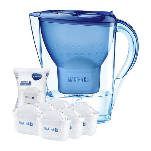 碧然德海洋款1壶7芯净水壶BRITA