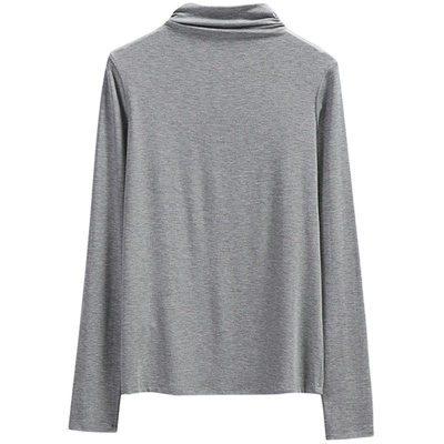 薄款百搭长袖素岸纯色