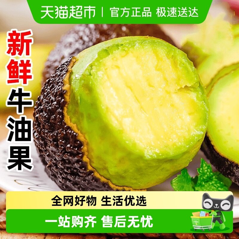 云南牛油果新鲜水果大果即食当季哈斯孕妇熟透一级鳄梨宝宝辅食