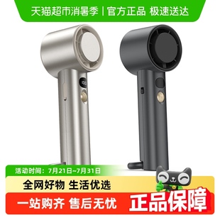 超长续航迷你电风扇 手持小风扇半导体制冷涡轮强力高速风扇便携式