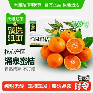 【臻选】临海涌泉蜜桔柑橘新鲜水果黄岩蜜桔子当季水果整箱