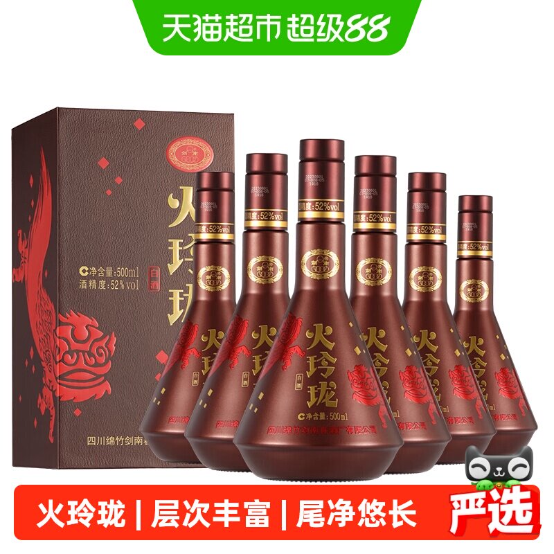 剑南春火玲珑舞狮整箱