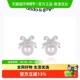 DODOGOGO珍珠耳钉蝴蝶结耳环2024新款 轻奢耳钉小众设计高级感耳饰
