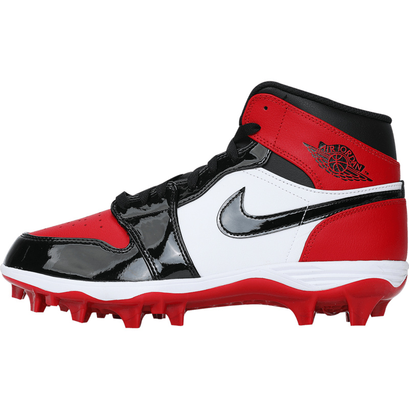 【自营】NIKE耐克男鞋JORDAN 1 MID TD运动橄榄球鞋FJ6805-601