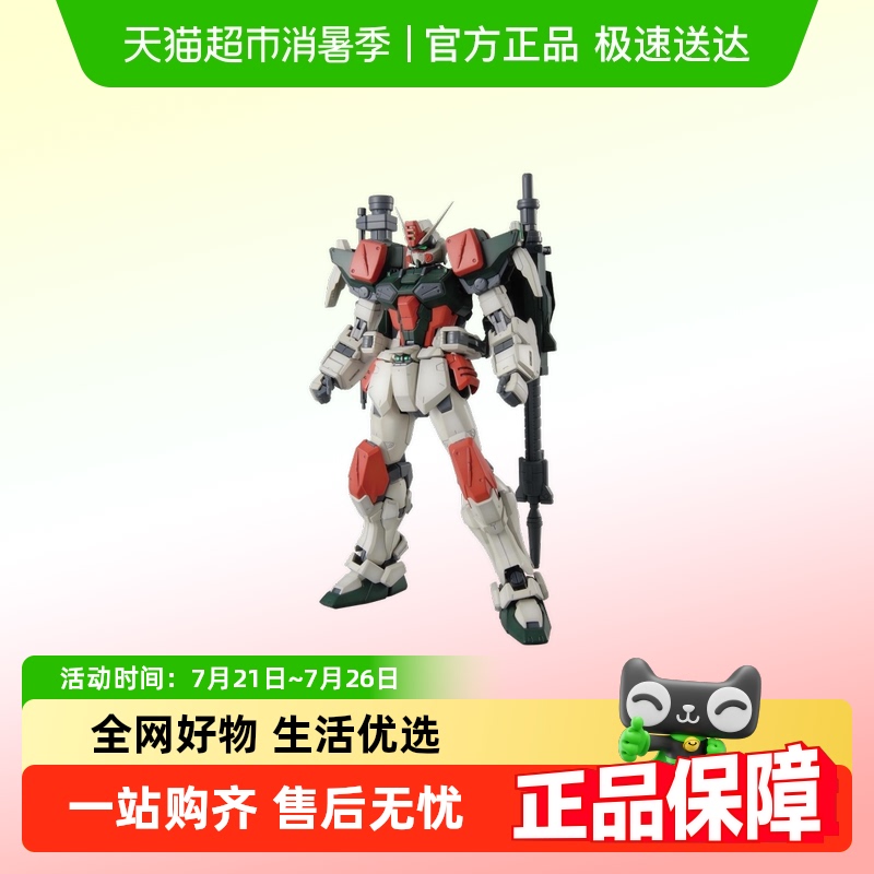 万代 MG 1/100 暴风高达 SEED Buster 敢达 拼装模型