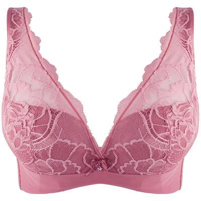 依之妮女士内衣正品4排扣软钢圈