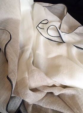 自留尖货欧单优雅高品羊绒戒指绒围巾 精致包边加大批肩 宠爱之名