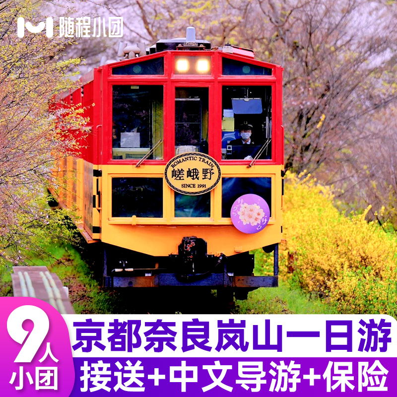 9人小团大阪京都奈良岚山一日游三千院清水寺小火车日本旅游包车