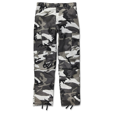 工装裤雪地迷彩机能伞兵牌国