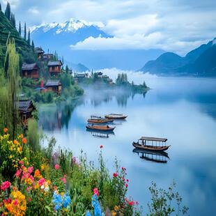 丽江泸沽湖一日游360°环湖纯玩不进家访猪槽船游湖商务小团