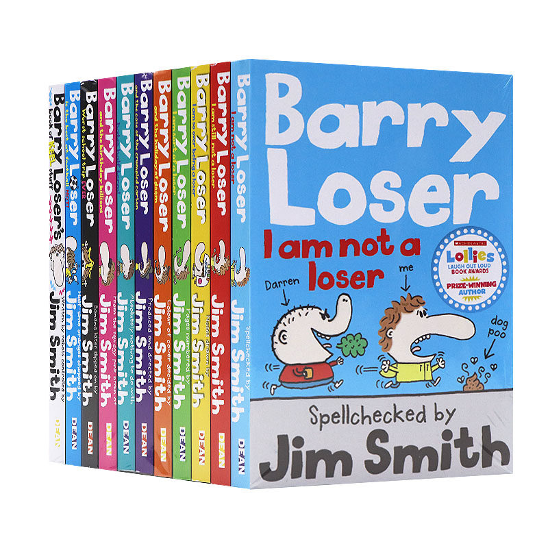 【自营】失败者巴里11册 英文原版小说 barry loser i am not a loser