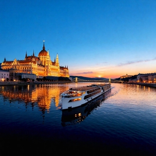 2026欧洲经典之旅莱茵多瑙河德意法瑞士维也纳河轮上海/北京出发