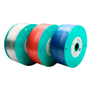 伊莱科耐高压pu气管软管8/12mm空压机气泵配件压缩机管透明气管子