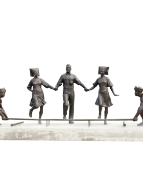 定制大型民俗文化纪念馆景观雕塑