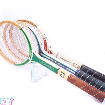 木质木制复古网球拍