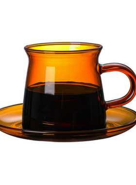 耐热高硼硅玻璃透明ins风水杯