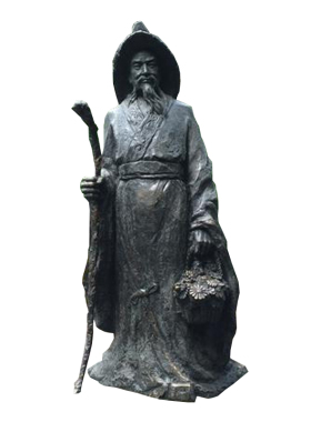 雕像古代历史人物户外景观定制