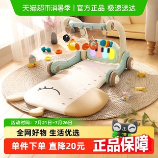 1歲3個(gè)月6新生寶寶益智早教玩具 嬰幼兒學(xué)步車腳踏鋼琴健身架器0