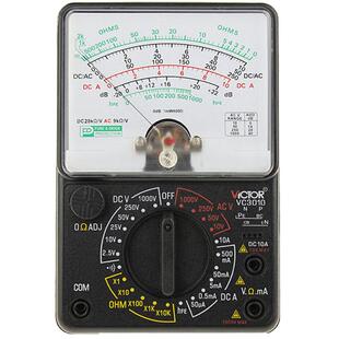 胜利指针式万用表VC3010高精度老式小型迷你机械智能万能表VC3021