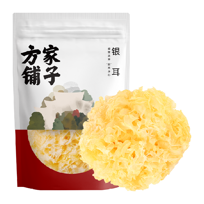 方家铺子银耳花30g古田