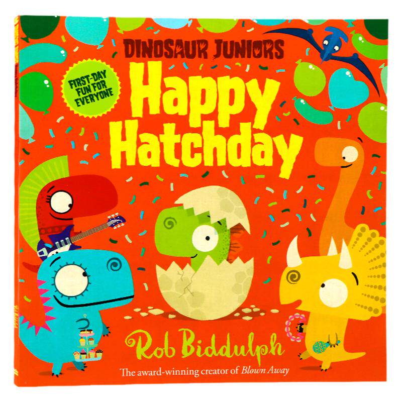 【自营】dinosaur juniors小小恐龙系列1 happy hatchday 破壳日快乐
