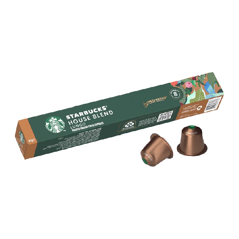 星巴克中度烘焙特选综合大杯nespresso胶囊咖啡