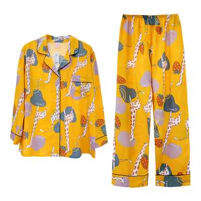 春秋季女士翻领大码人造棉空调服