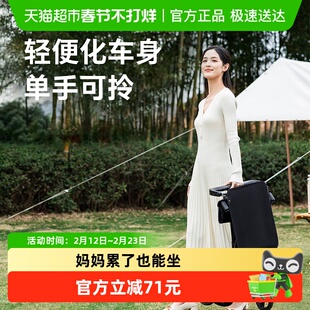 小虎子T28大童车遛娃车婴儿推车轻便可折叠透气旅行口袋遛娃推车