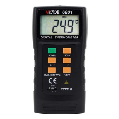 胜利仪器数字式温度计vc6801