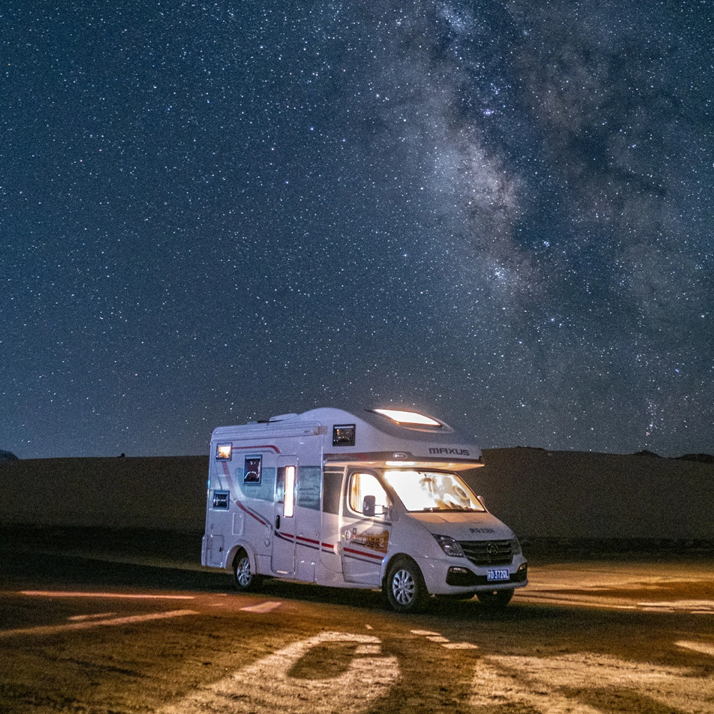 房车西北青甘大环线青海旅游8天7晚茶卡盐湖戈壁沙漠青海湖露营