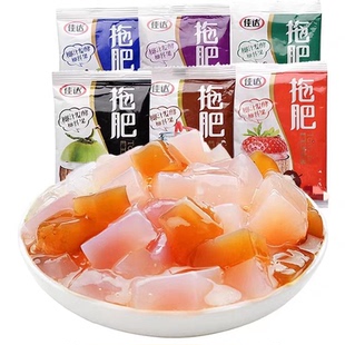 懷舊零食60袋冰凍營養休閑小吃 佳達拖肥椰果肉椰果粒果凍80后經典