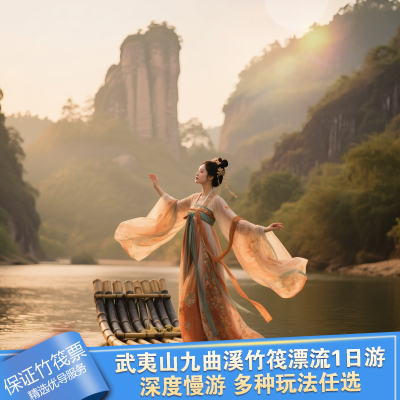 武夷山独立私家团1日游精华行程主景+九曲溪竹筏漂流+印象大红袍
