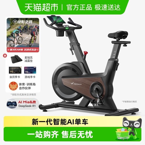 麦瑞克智能AI动感单车家用自发电