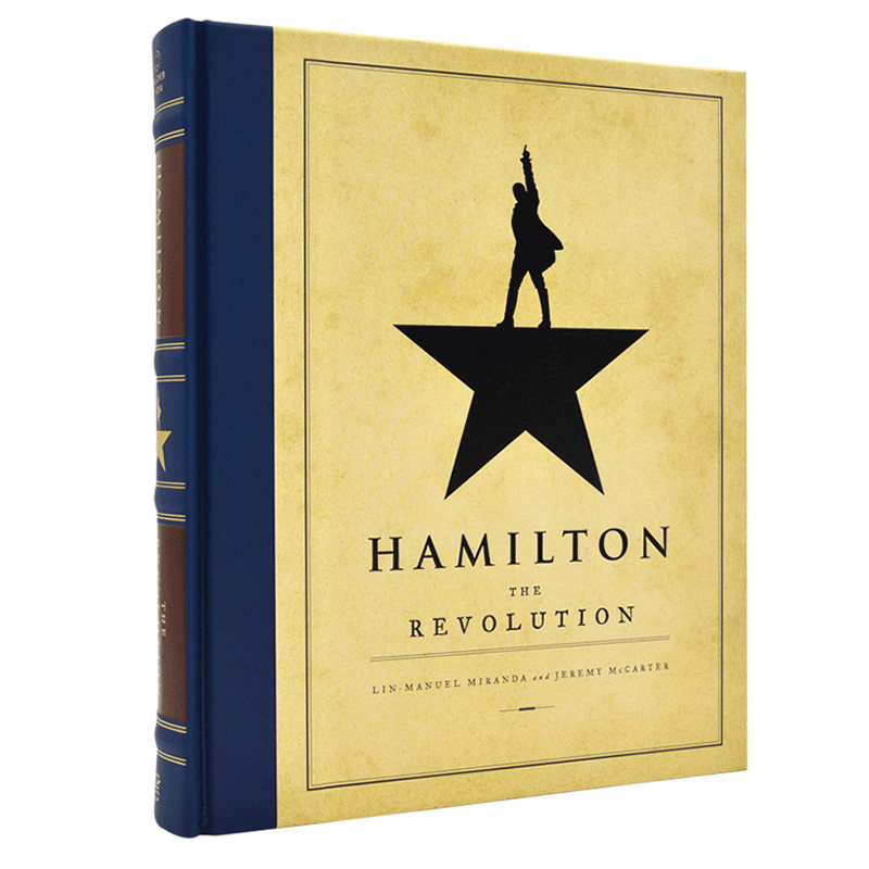 预售 汉密尔顿 大革命 幕后设定集 台词本 英文原版 Hamilton: The Revolution 百老汇音乐剧 幕后花絮 精做毛边