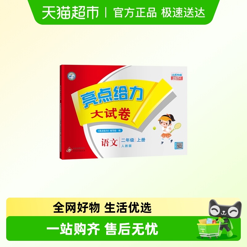 亮点给力大试卷二年级书