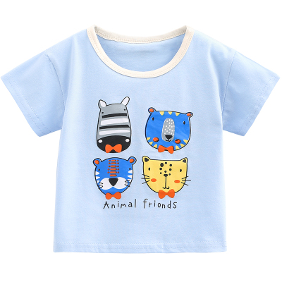 圆领卡通可爱短袖Ｔ恤